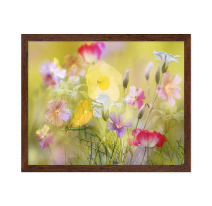 Tiny Garden In A Summer Field