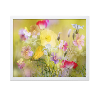 Tiny Garden In A Summer Field