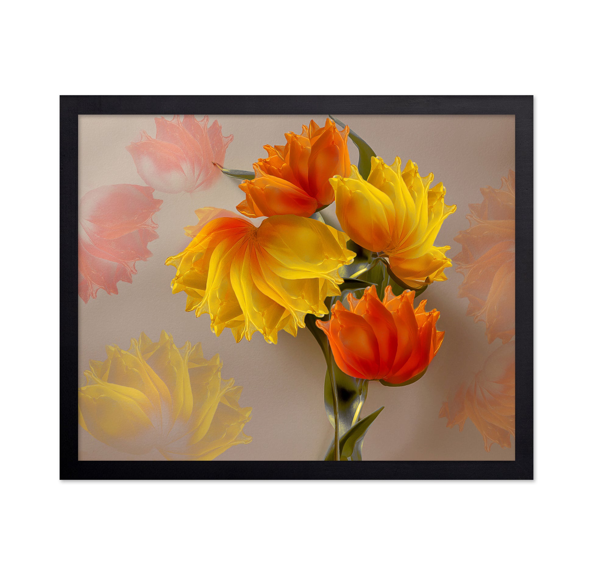 Four Tulips