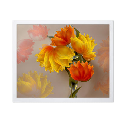 Four Tulips