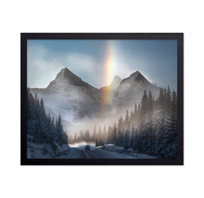 Riding Under Frozen Rainbow