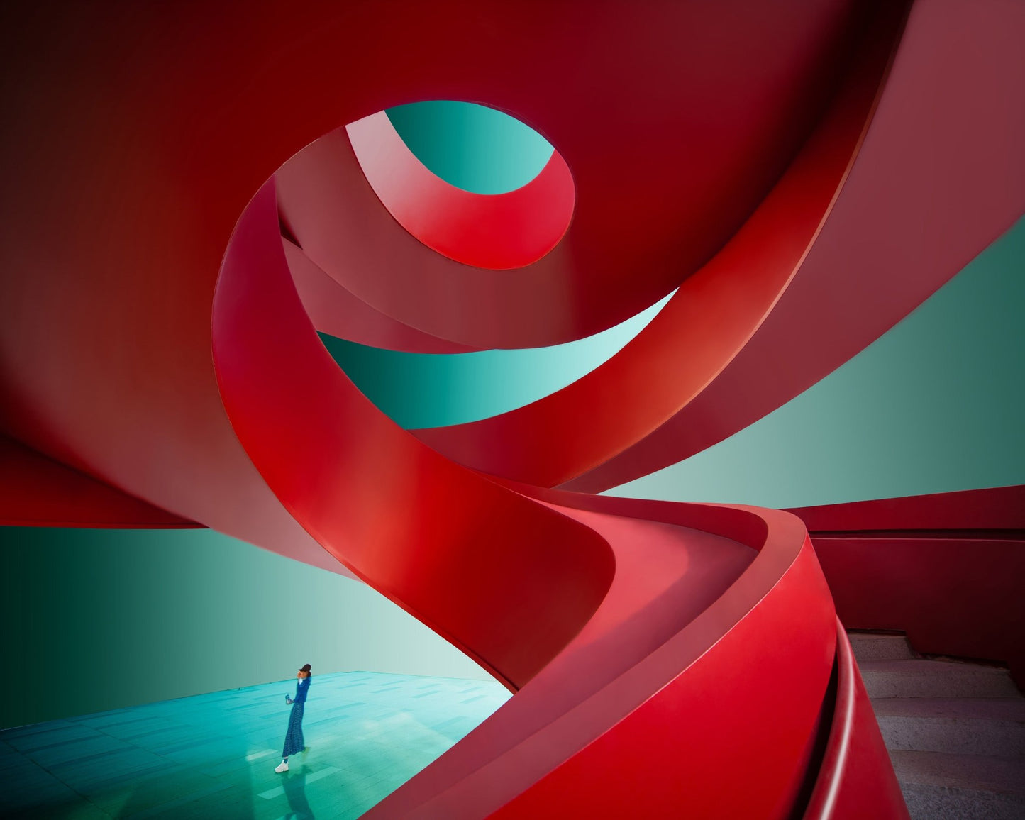 Spiral Staircase No 1