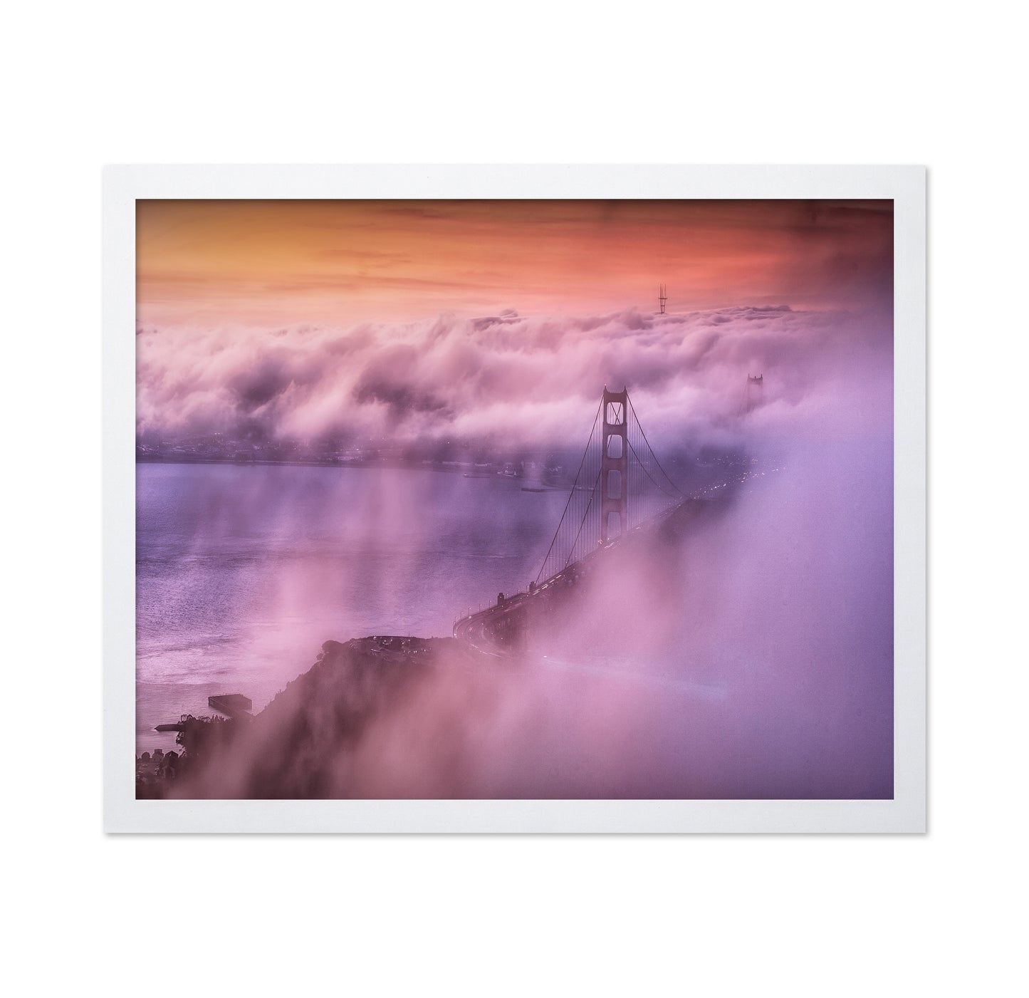 When The Heavy Fog Meets Sunrise