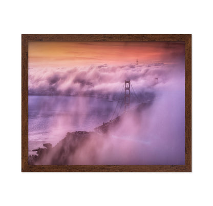When The Heavy Fog Meets Sunrise