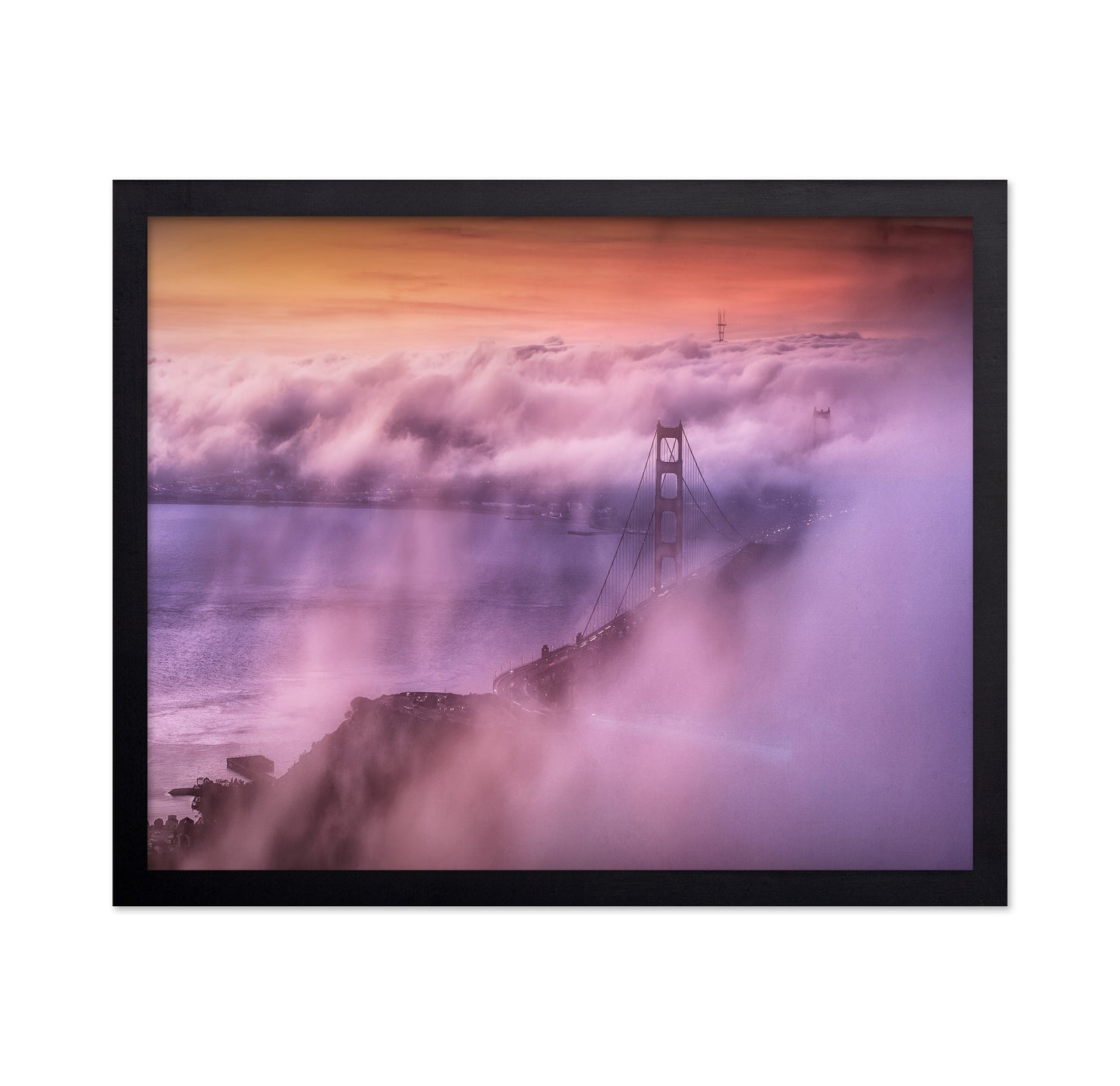 When The Heavy Fog Meets Sunrise