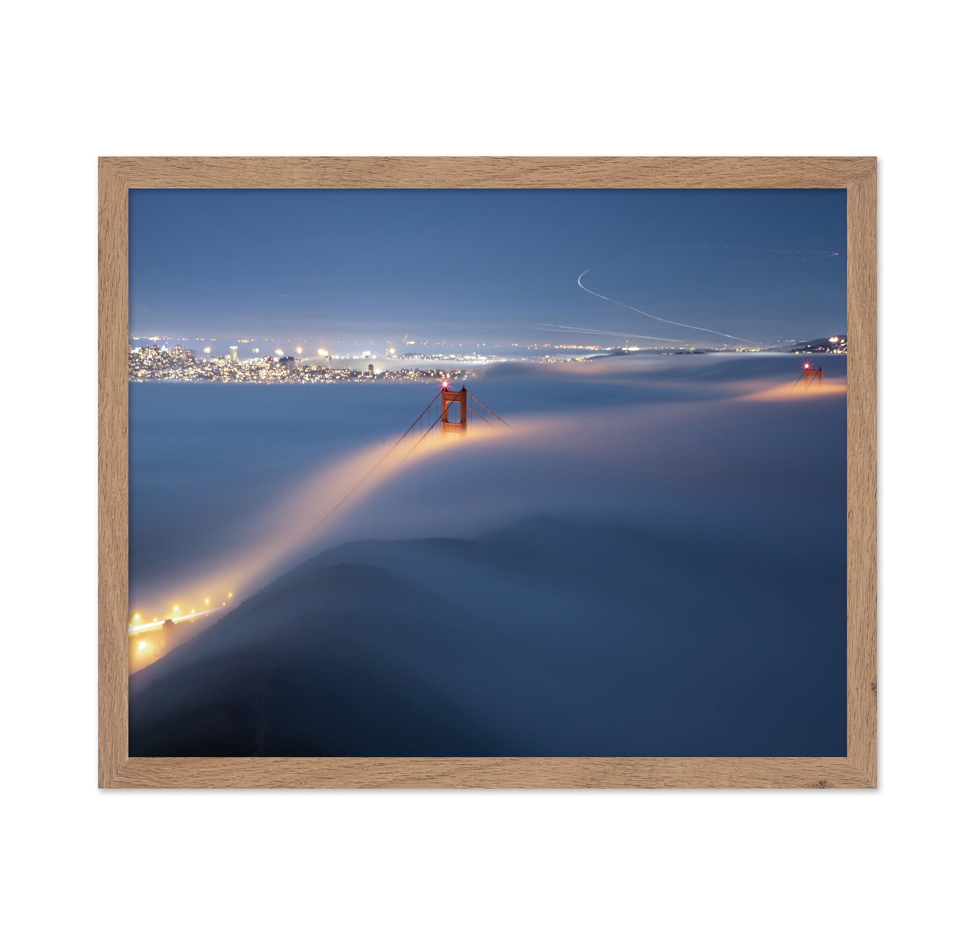 The Magic Blanket Over Golden Gate Bridge