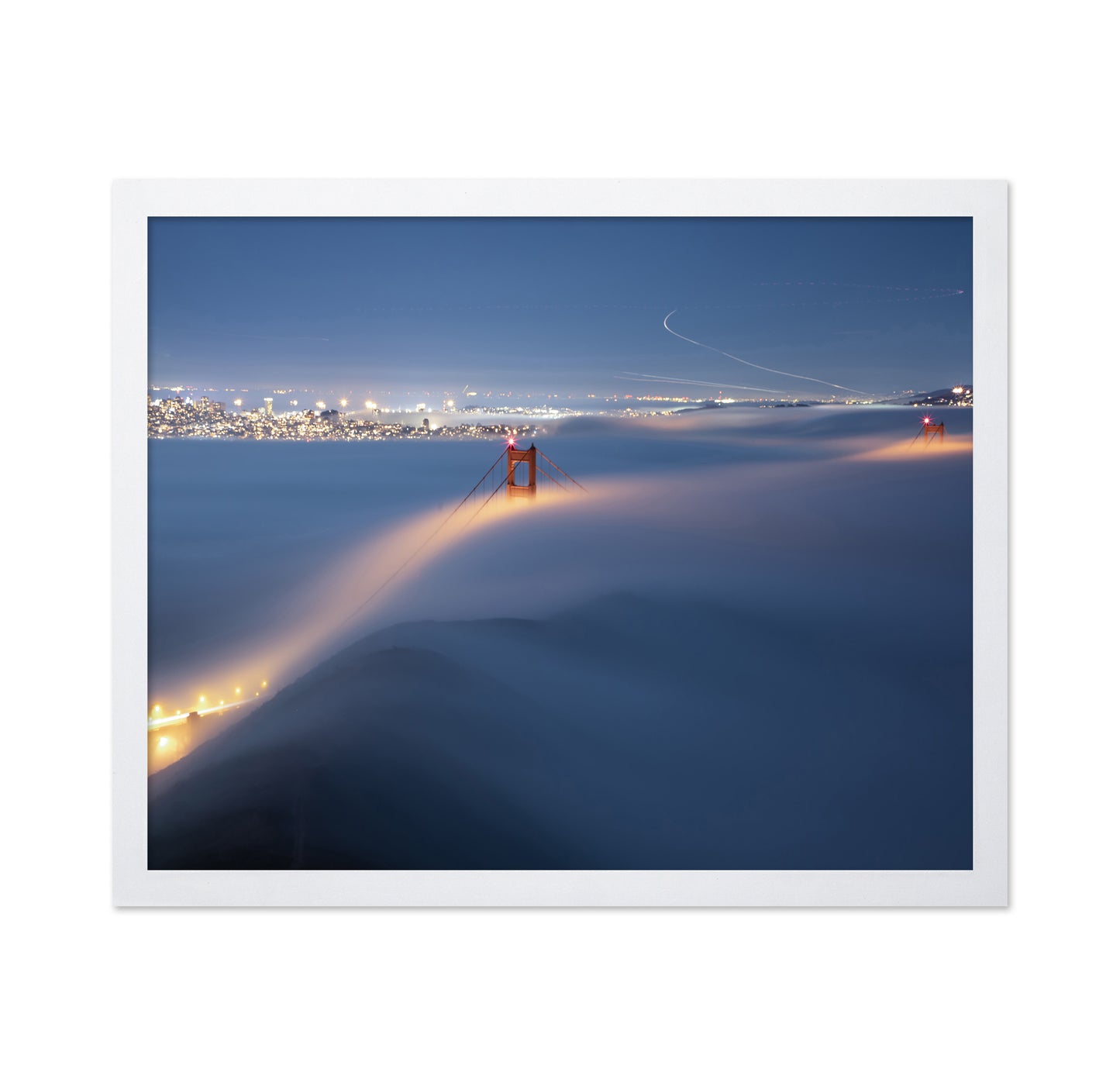 The Magic Blanket Over Golden Gate Bridge
