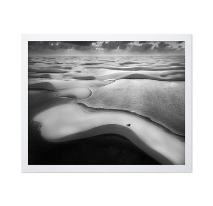 Aerial Desert Landscape