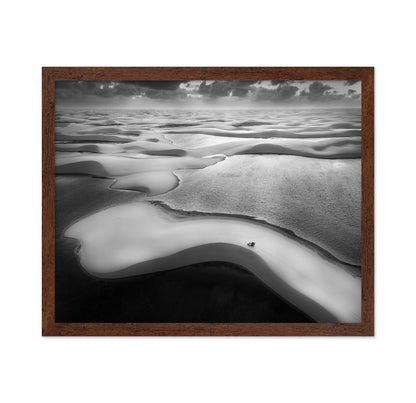 Aerial Desert Landscape