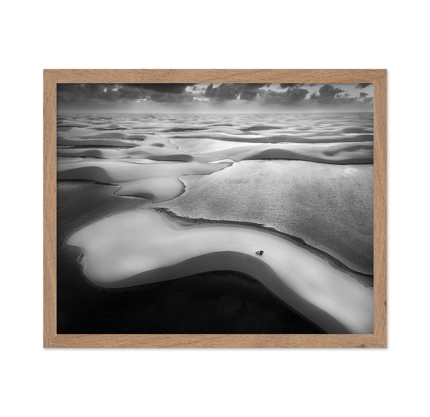 Aerial Desert Landscape
