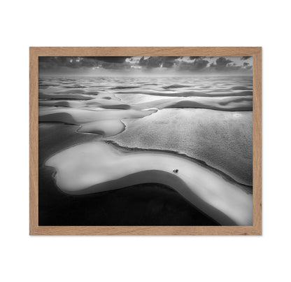 Aerial Desert Landscape