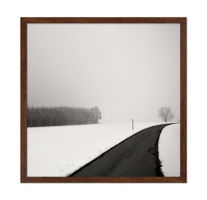 Curve In Snow