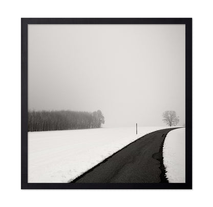 Curve In Snow
