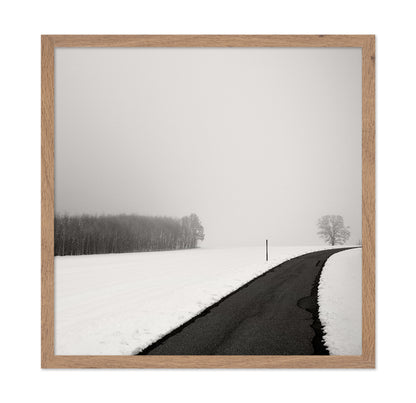 Curve In Snow