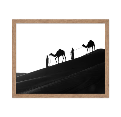 Camel Caravan Silhouette