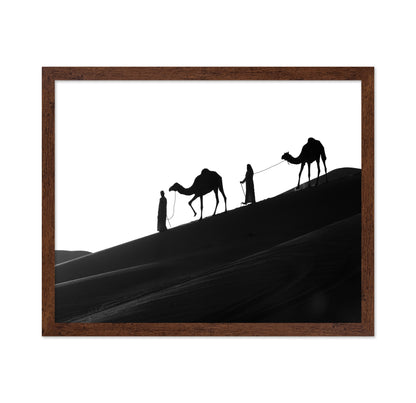 Camel Caravan Silhouette
