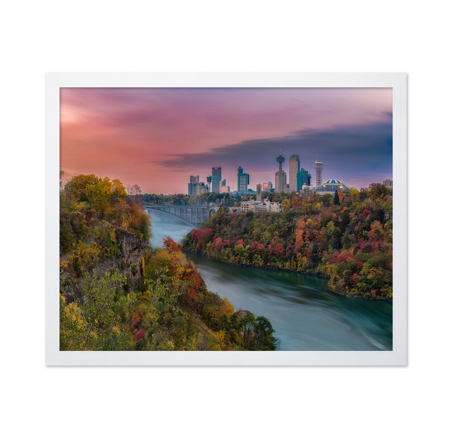 Niagra River Morning Glow
