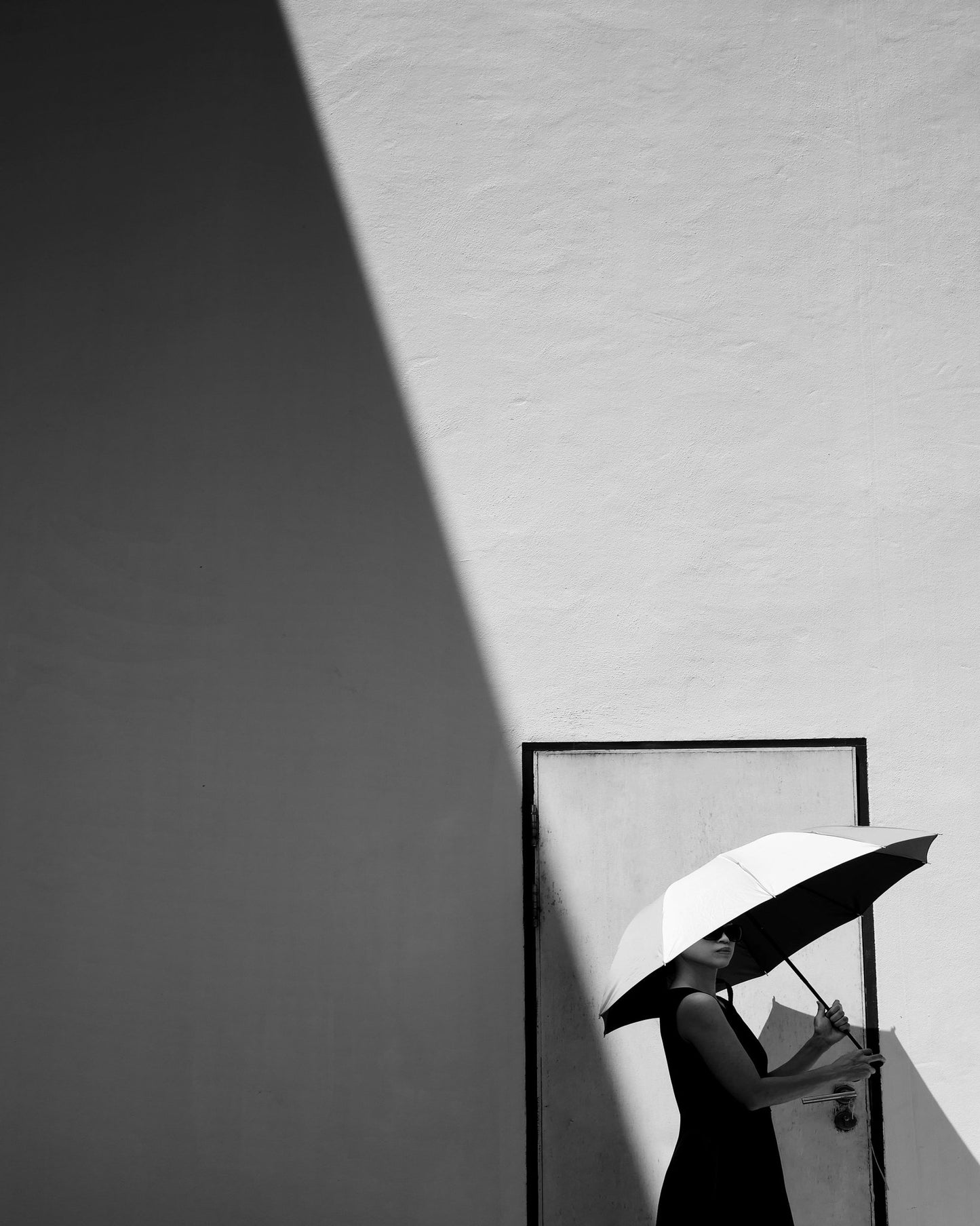 Woman with Umbrella