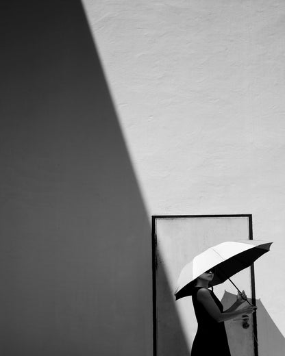 Woman with Umbrella