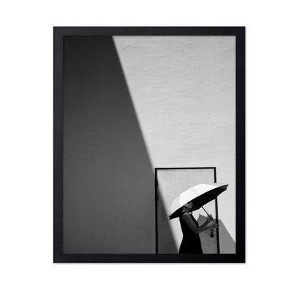 Woman with Umbrella
