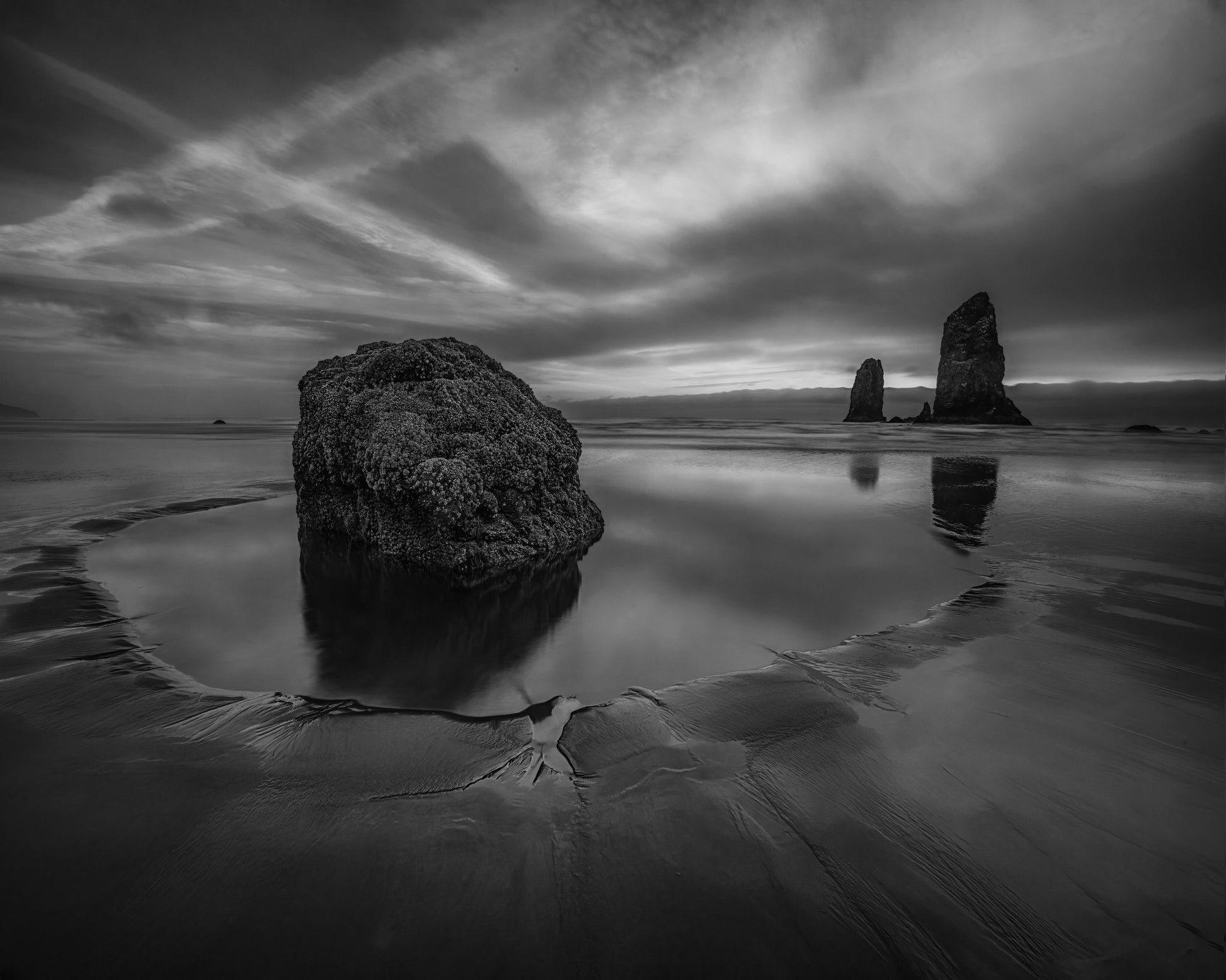 Low Tide In Twilight