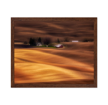 Farmhouse on Golden Fields