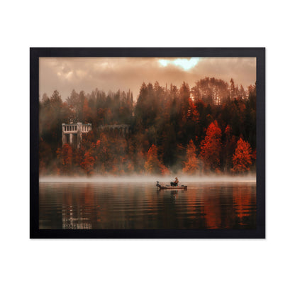 Fishing in the Morning Mist