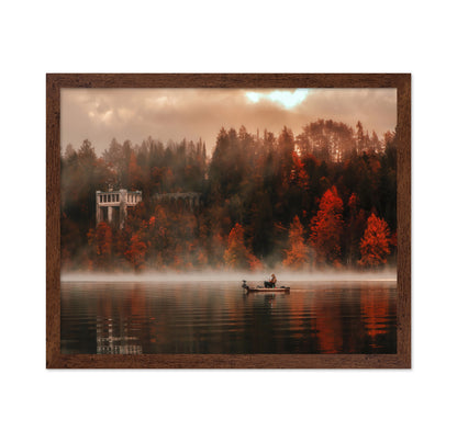 Fishing in the Morning Mist