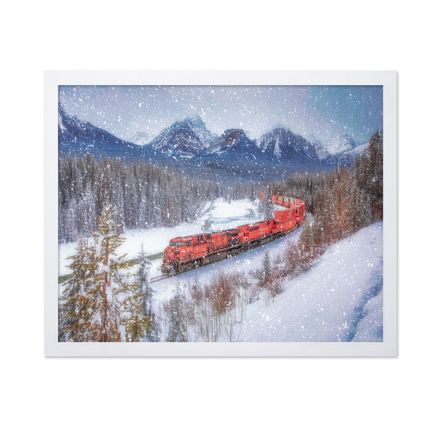 Snowy Mountain Passage