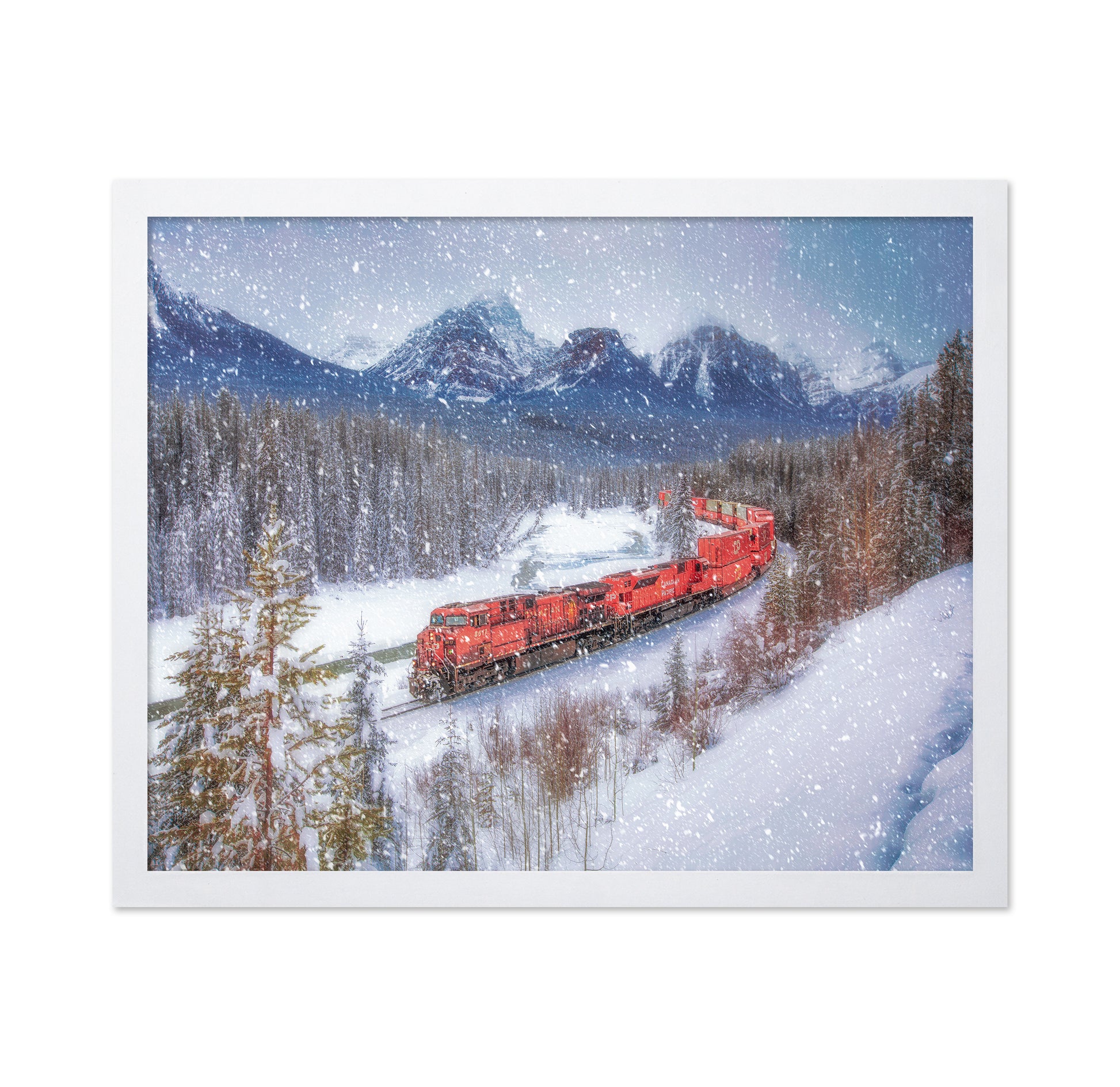 Snowy Mountain Passage