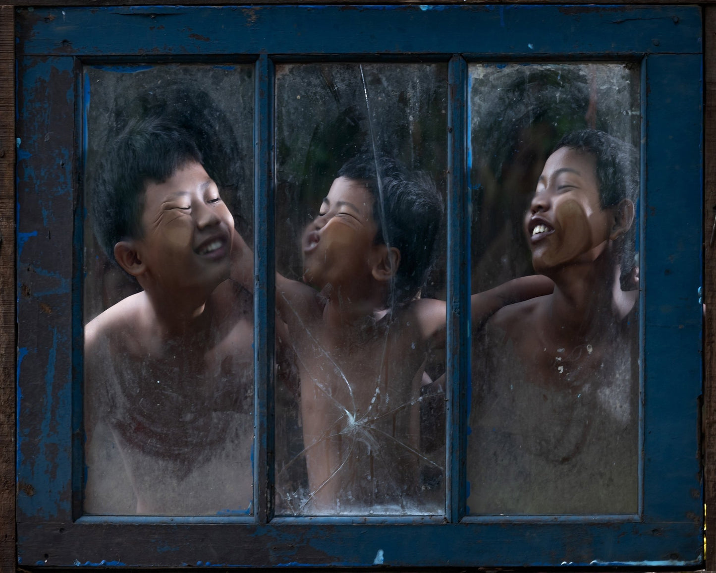 Pressed Against Glass