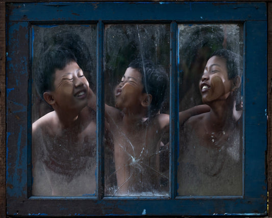 Pressed Against Glass