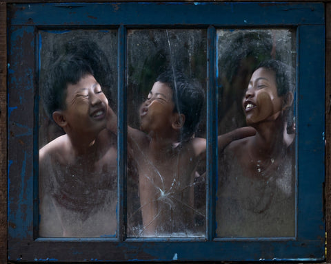Pressed Against Glass