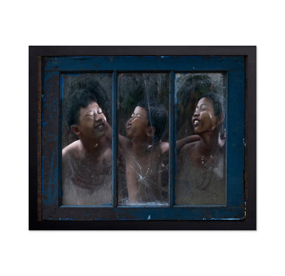 Pressed Against Glass