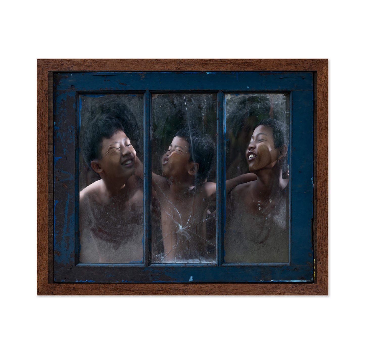 Pressed Against Glass