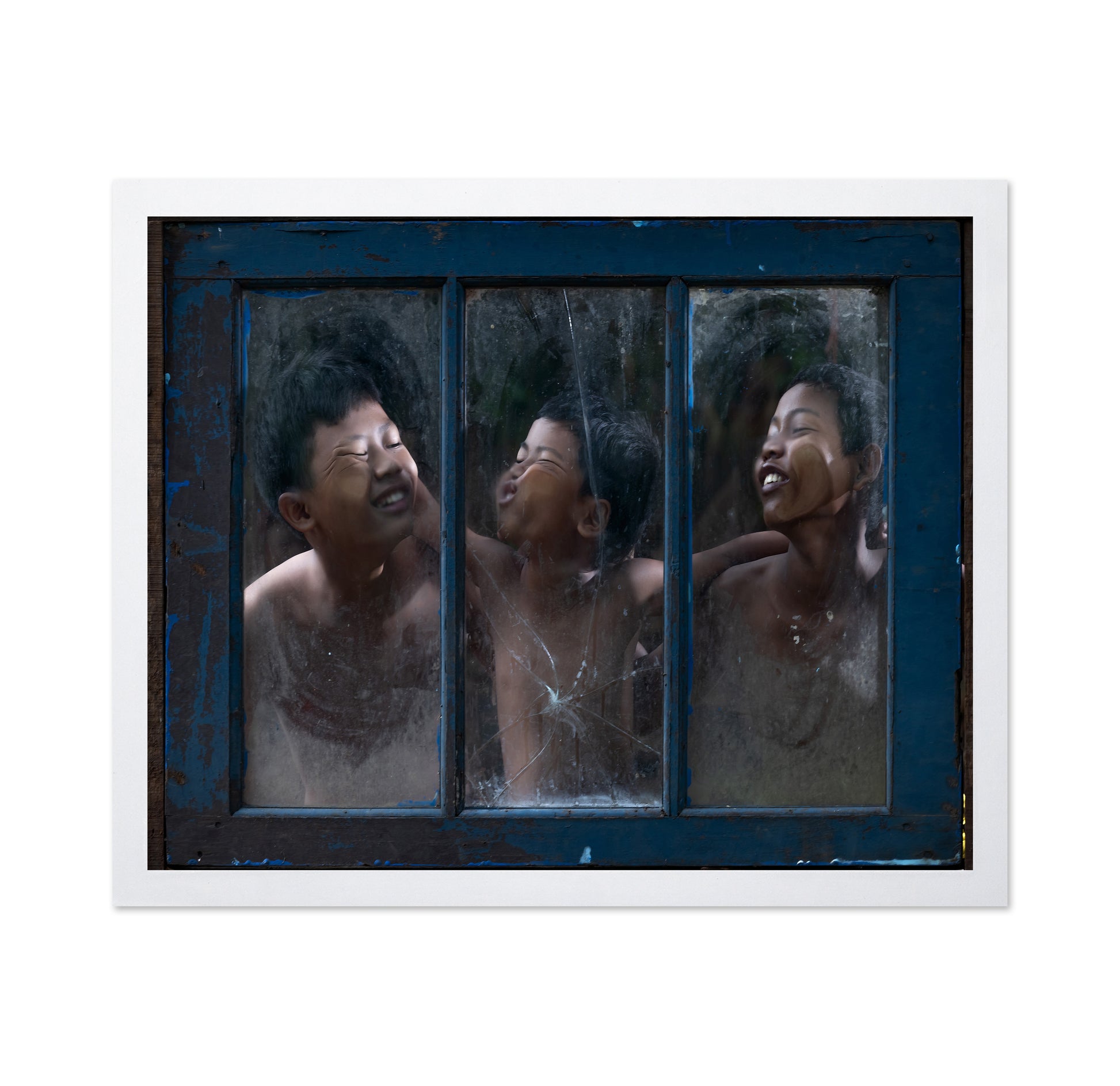 Pressed Against Glass