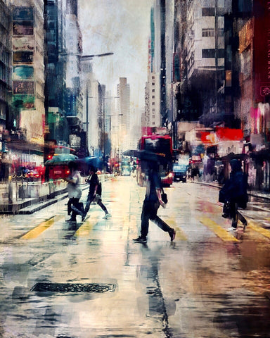 Hong Kong Street Scene No 2