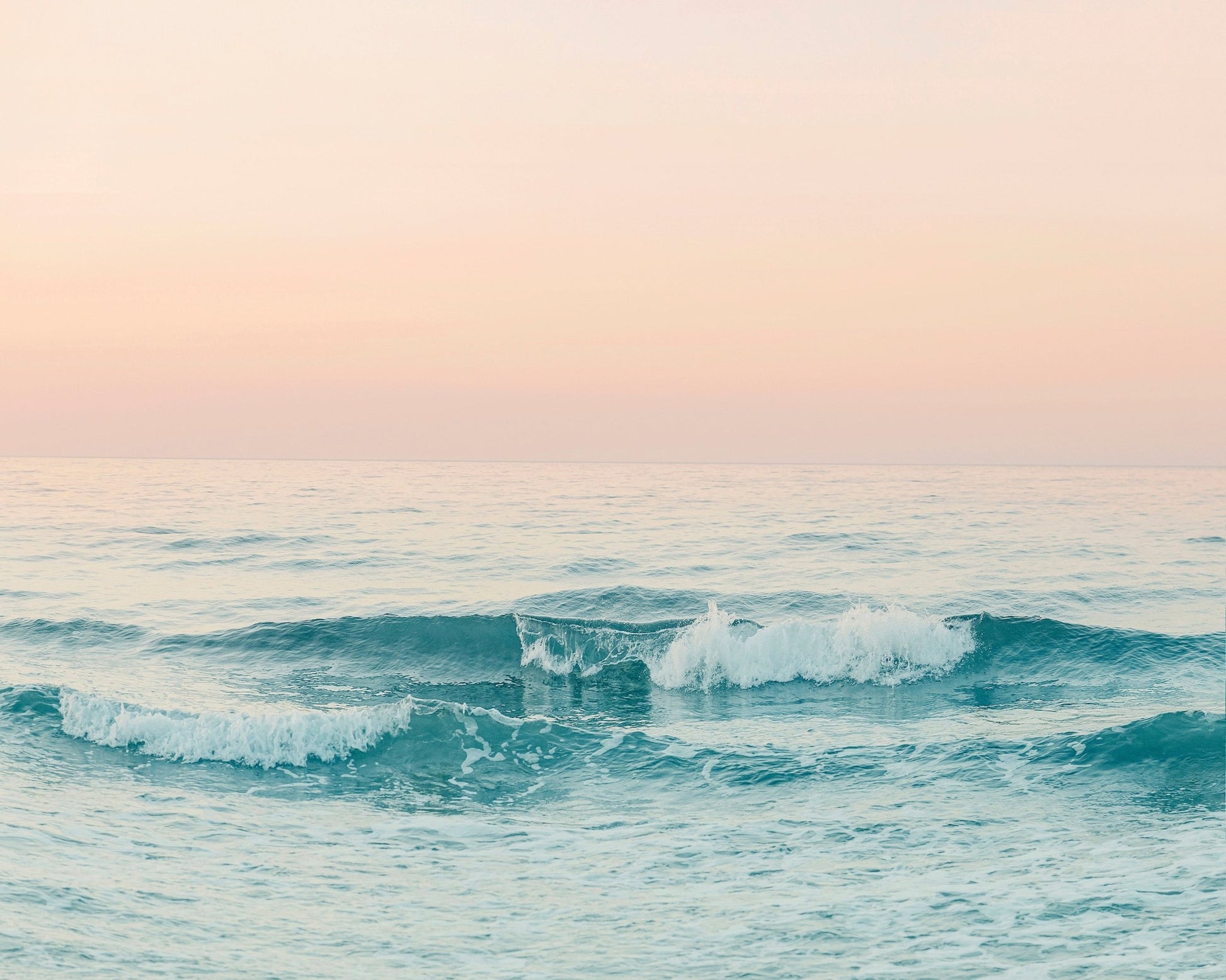Ocean Waves Sunset