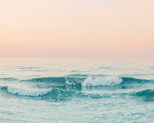 Ocean Waves Sunset