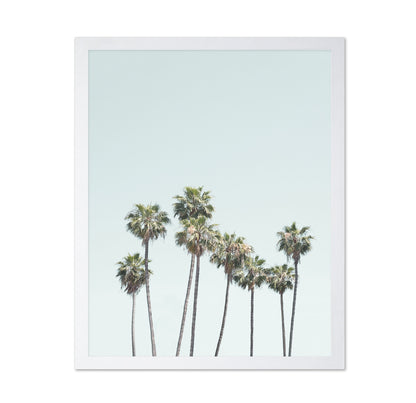 Blue Palm Trees
