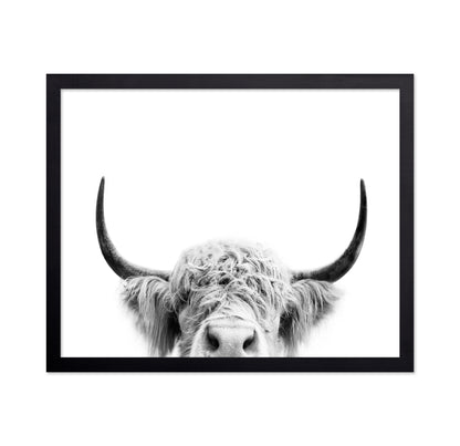 Peeking Cow