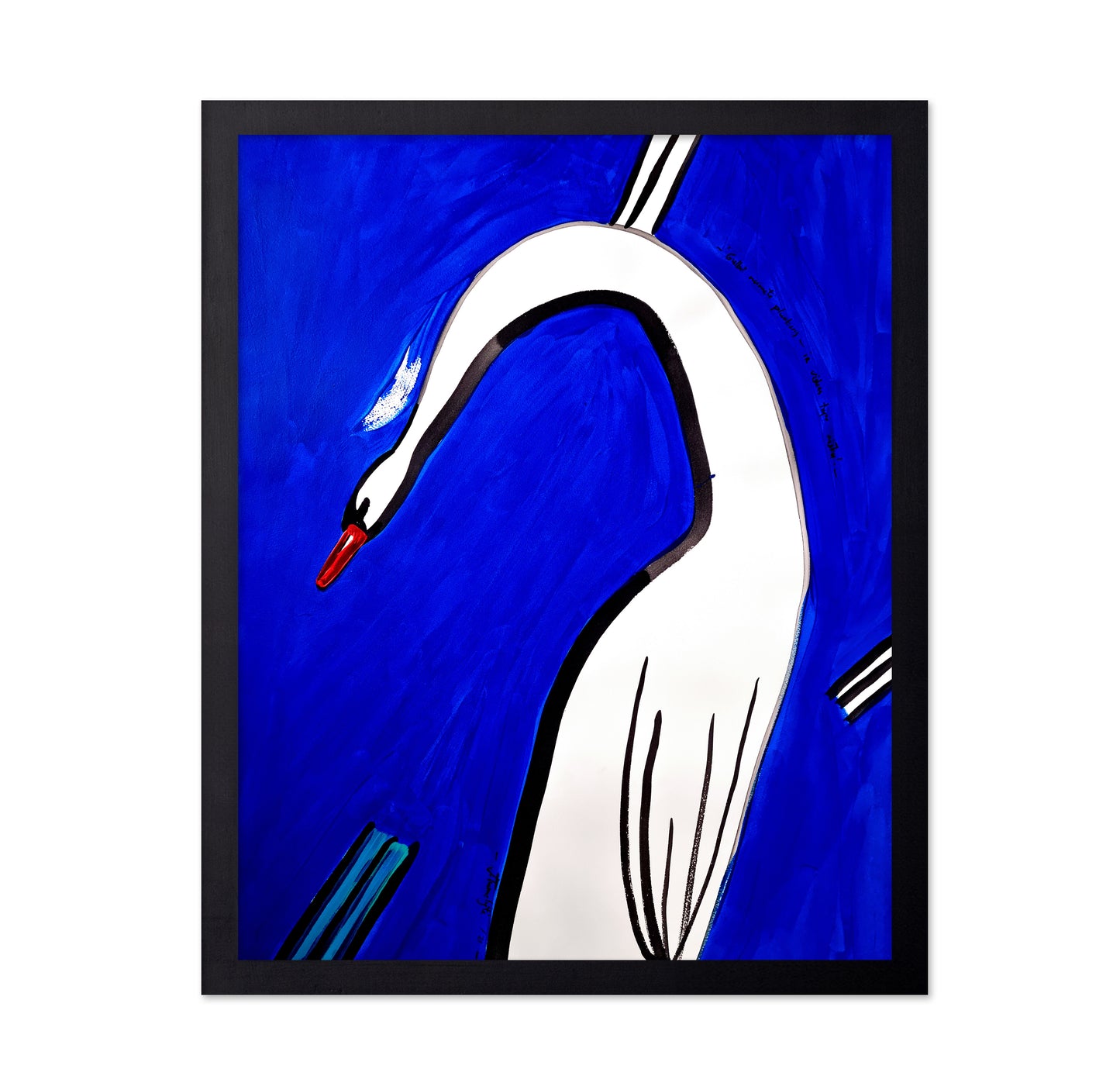 Swan Dropped The Feather