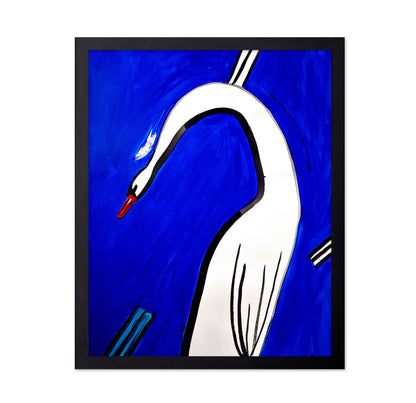 Swan Dropped The Feather
