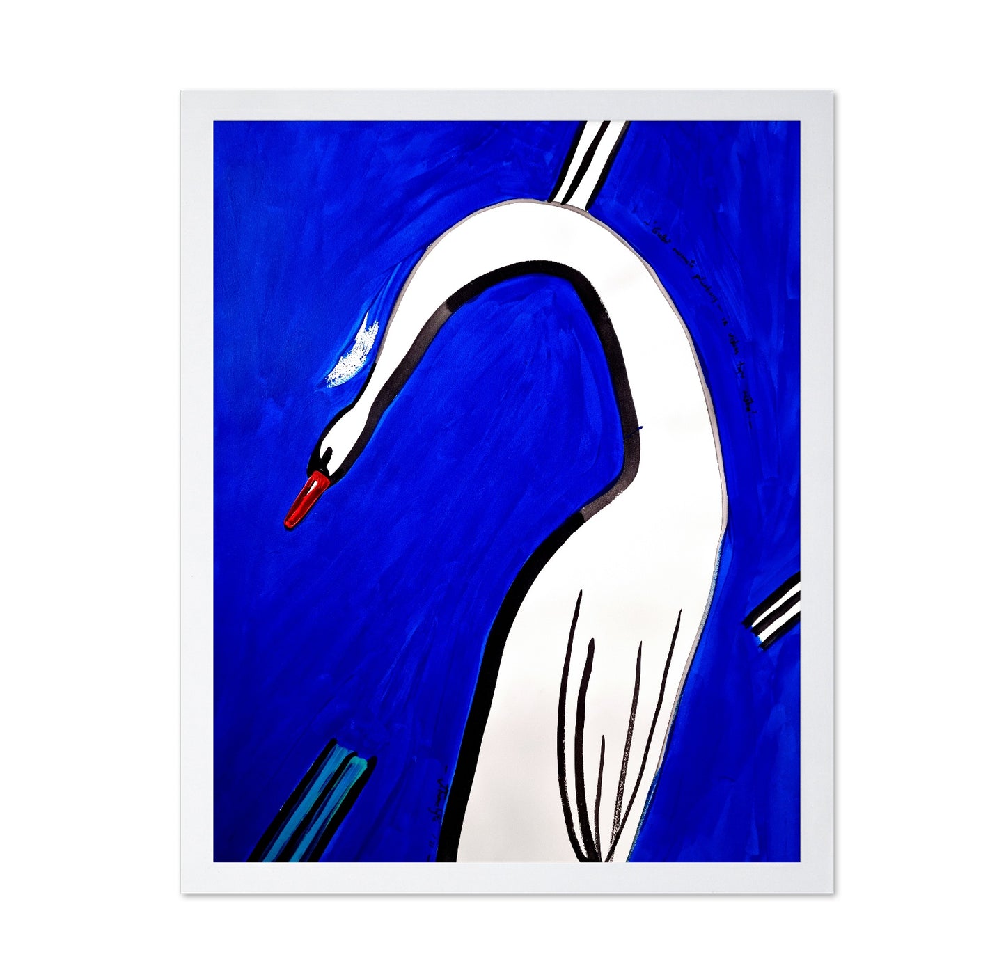 Swan Dropped The Feather