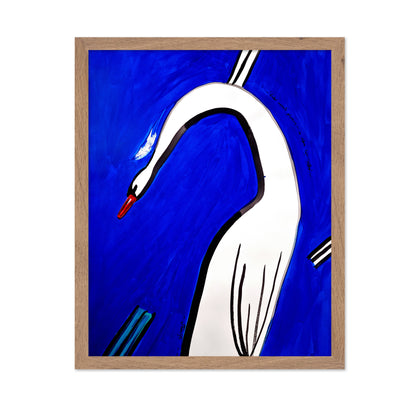 Swan Dropped The Feather