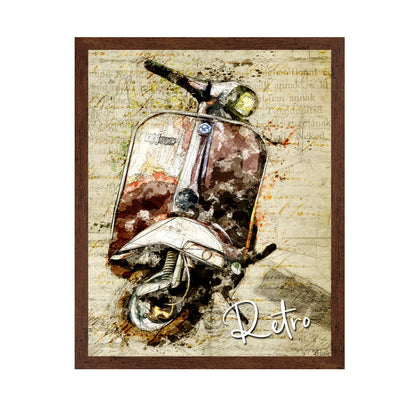 Retro Vespa