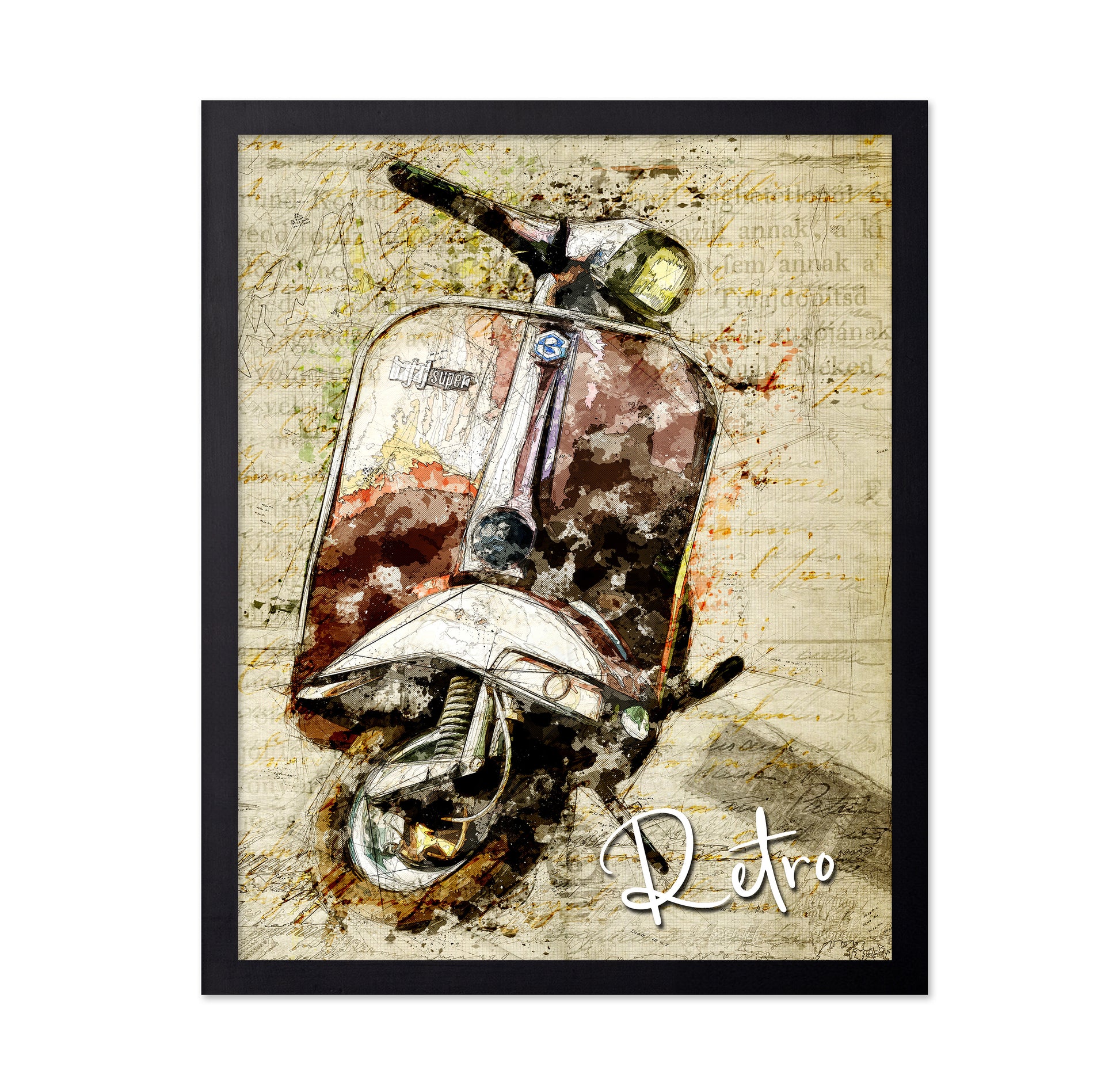 Retro Vespa