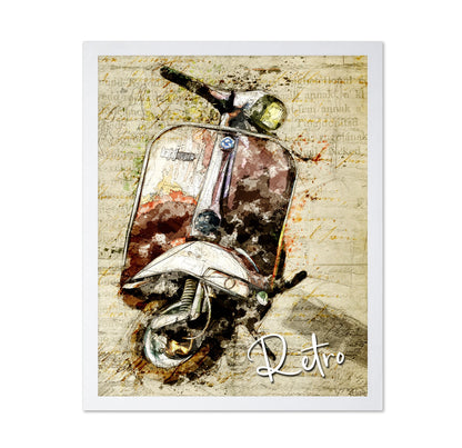 Retro Vespa