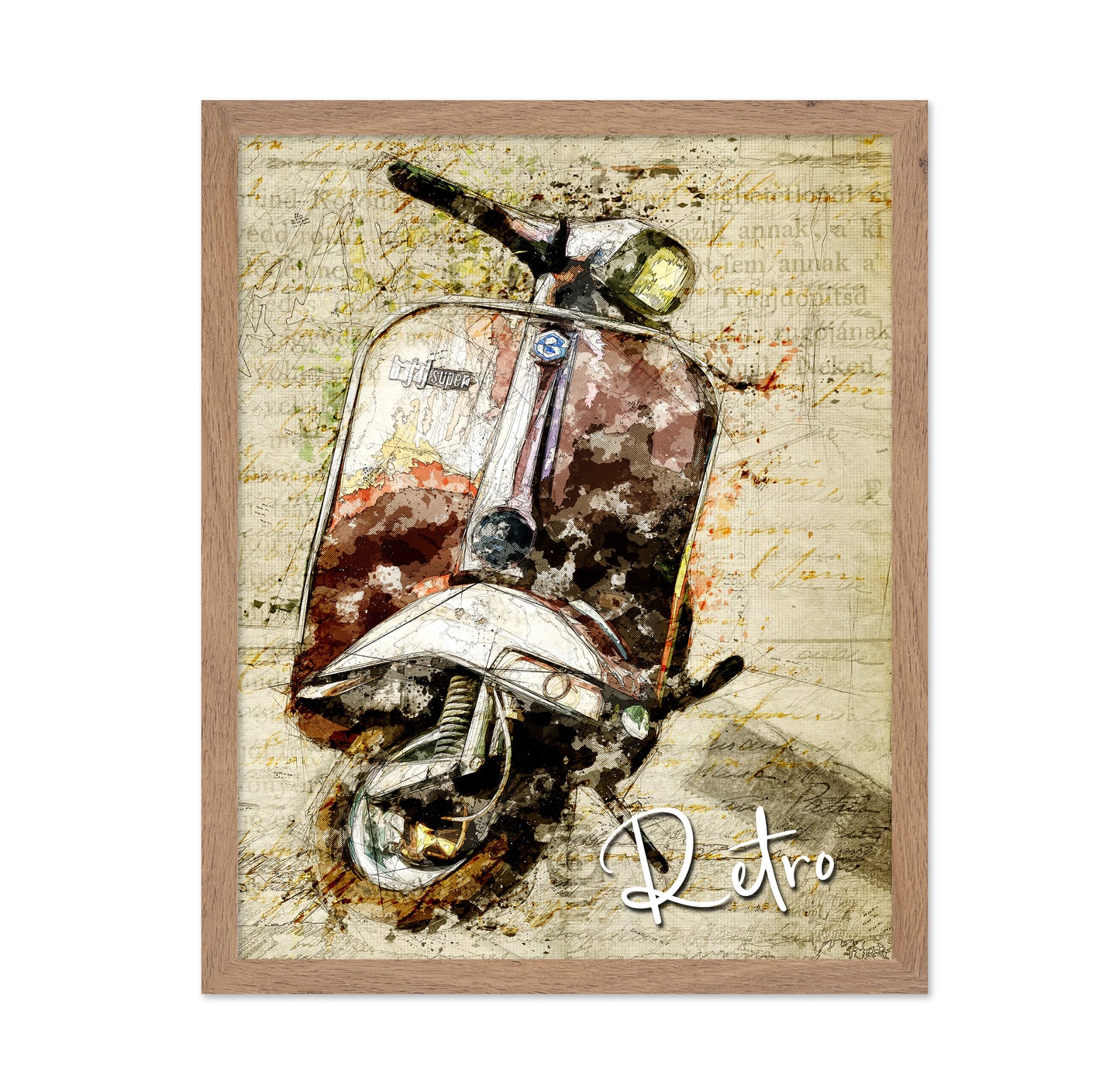 Retro Vespa