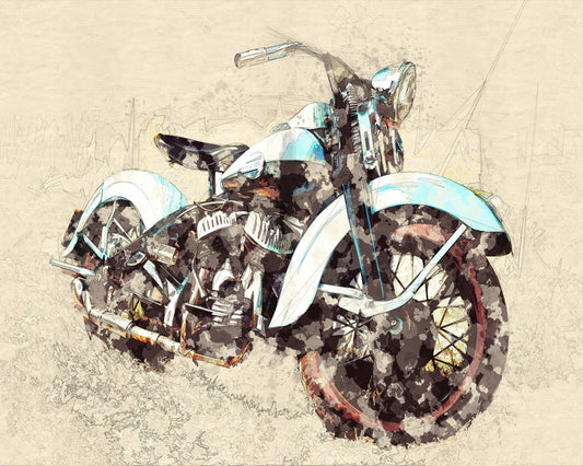 Old Motor Cycle